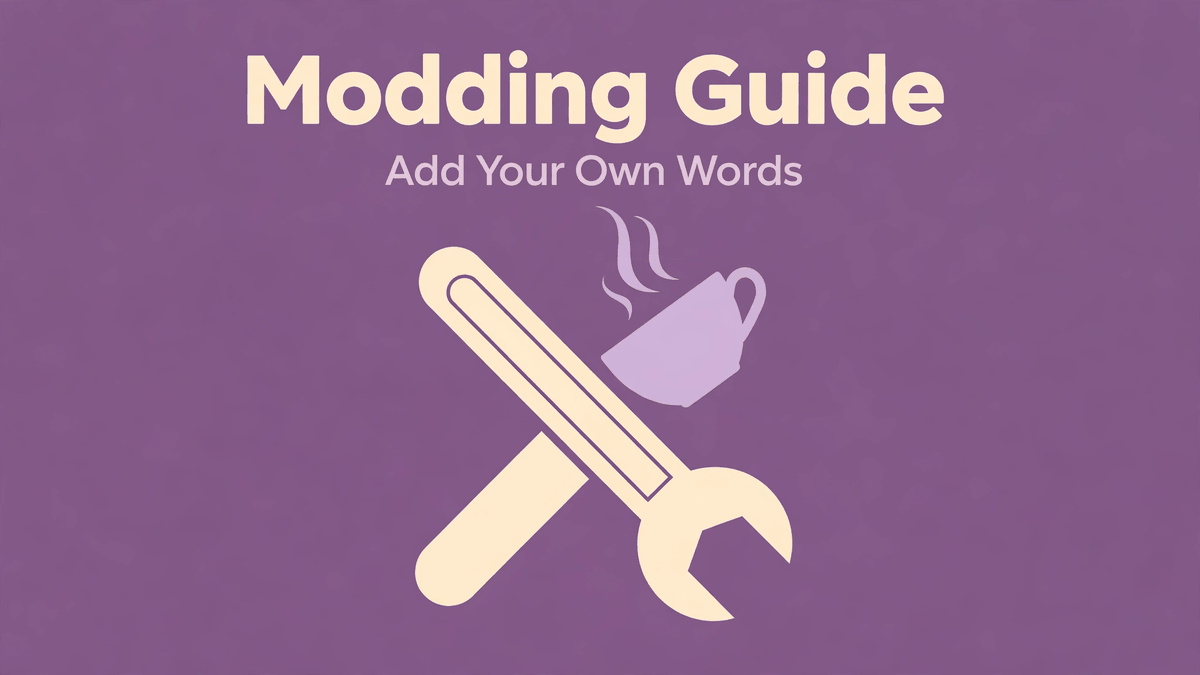 Anomalous Coffee Machine Modding Guide – Add Your Own Words